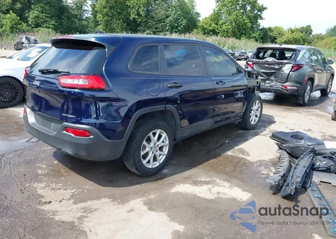2016 Jeep Cherokee Sport из США, поврежденный, VIN 1C4PJLAB9GW116365